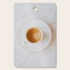 Latte, White Marble Cutting Board Gallery Image 1