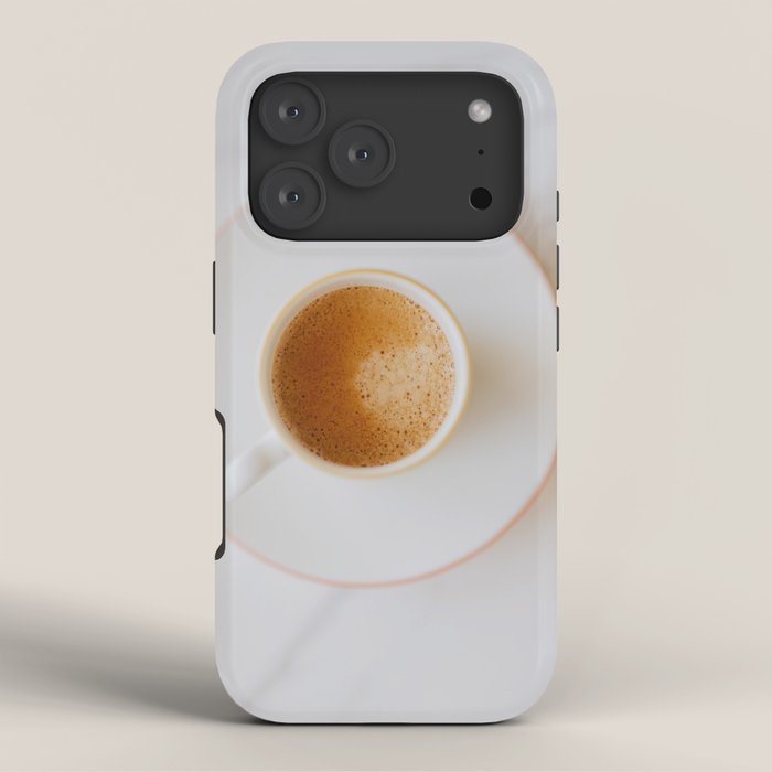 Latte, White Marble iPhone Case Gallery Image 3