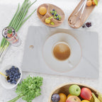 Latte, White Marble Cutting Board Gallery Image 2