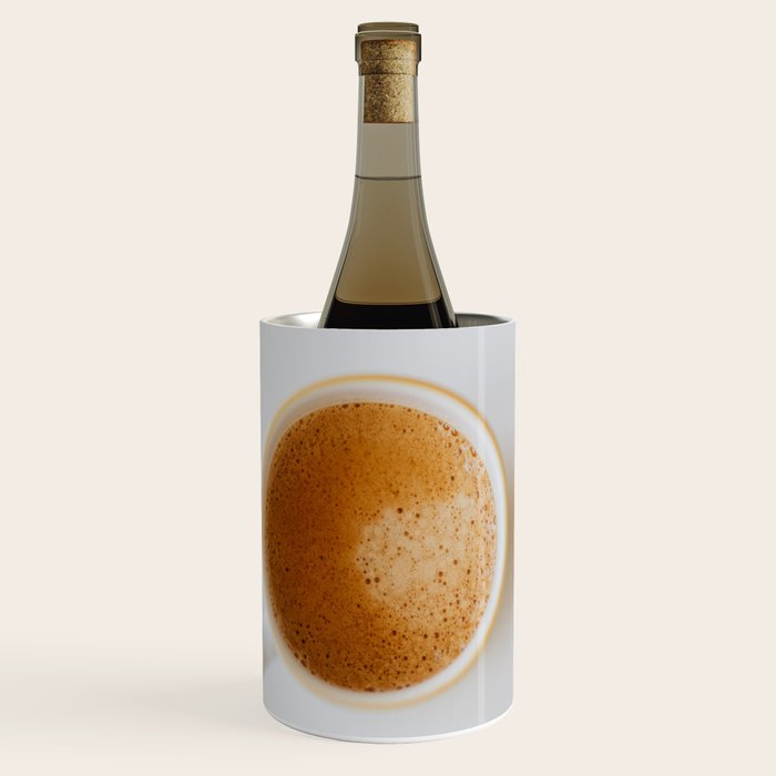 Latte, White Marble Wine Chiller Gallery Image 1