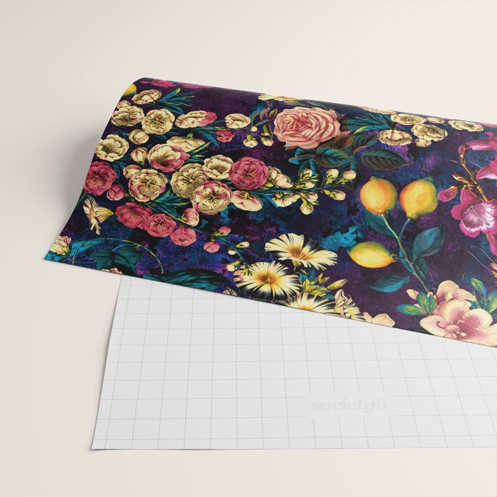 NIGHT FOREST XXII Wrapping Paper Gallery Image 2