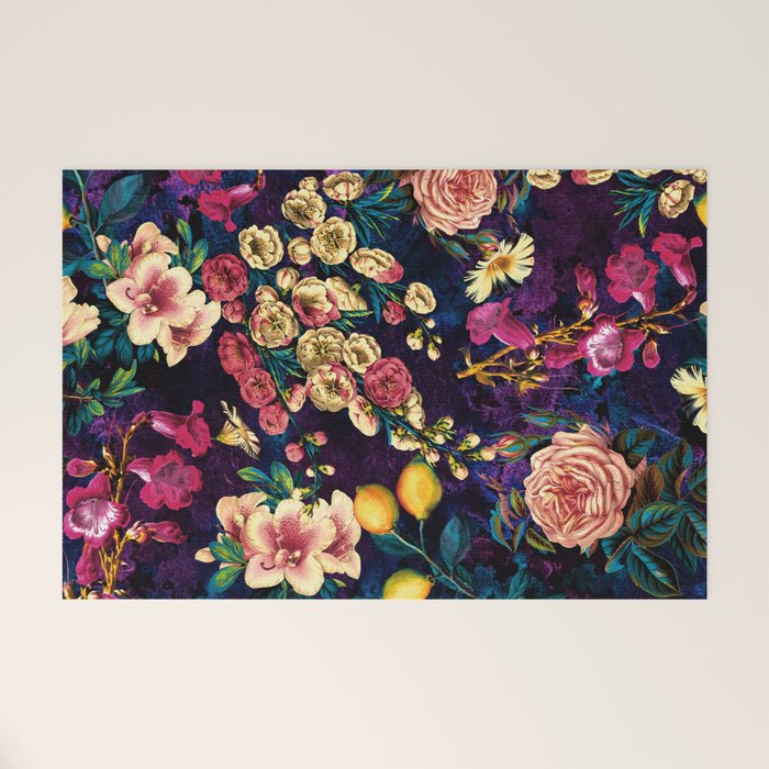 NIGHT FOREST XXII Welcome Mat Gallery Image 1