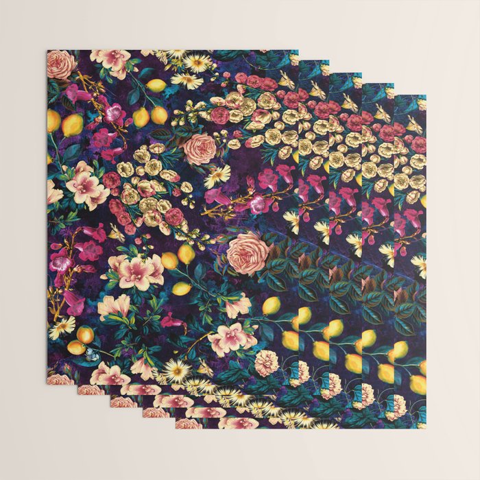 NIGHT FOREST XXII Wrapping Paper Gallery Image 3