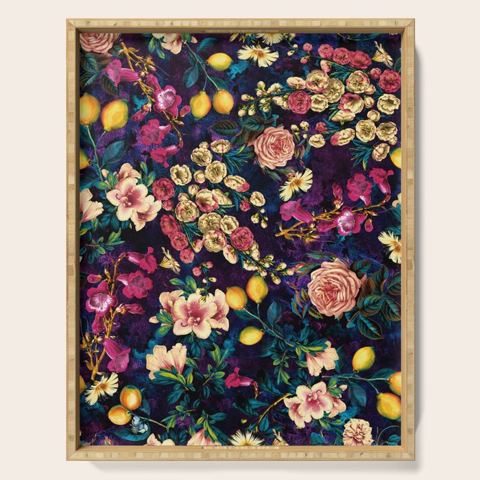 NIGHT FOREST XXII Serving Tray Gallery Image 1