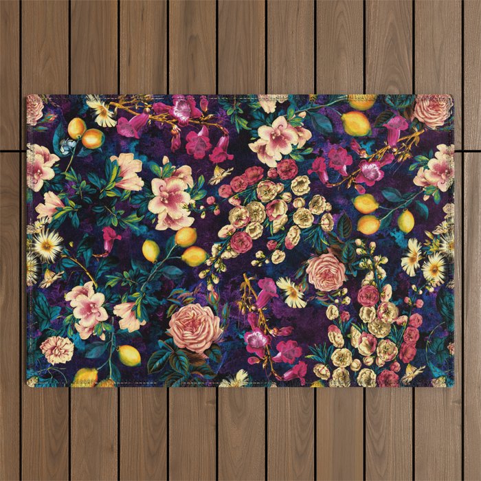 NIGHT FOREST XXII Outdoor Rug Gallery Image 1