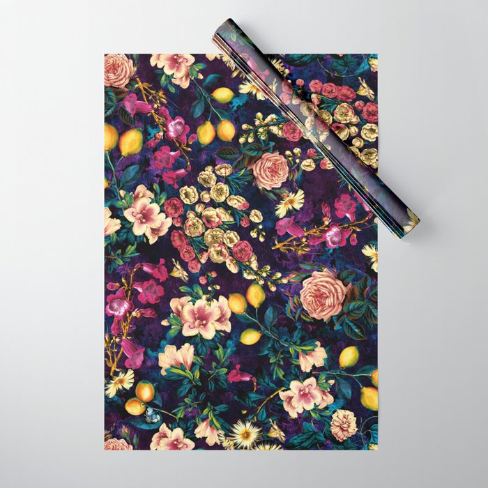 NIGHT FOREST XXII Wrapping Paper Gallery Image 1