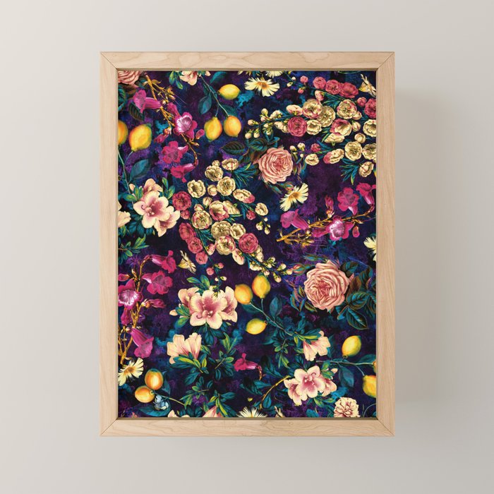 NIGHT FOREST XXII Mini Art Print Gallery Image 1