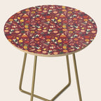 Christmas Ornaments Pattern Side Table Gallery Image 2