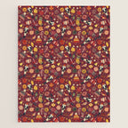 Christmas Ornaments Pattern Jigsaw Puzzle Gallery Image 1
