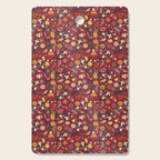 Christmas Ornaments Pattern Cutting Board Gallery Image 1