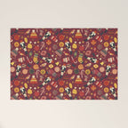 Christmas Ornaments Pattern Welcome Mat Gallery Image 1