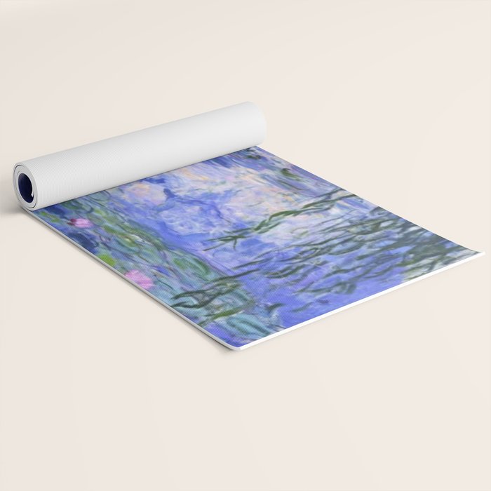 Claude Monet Water Lilies Yoga Mat Gallery Image 2