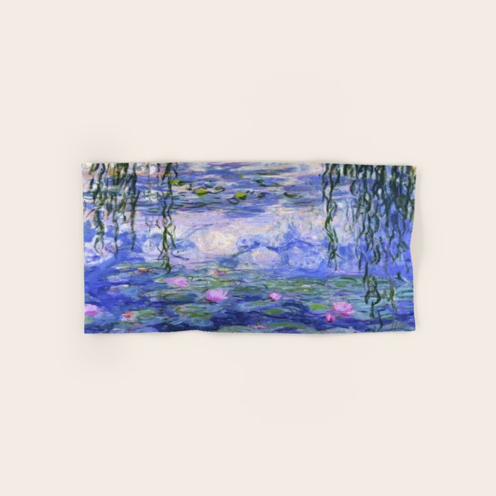 Claude Monet Water Lilies Bath Towel Gallery Image 1