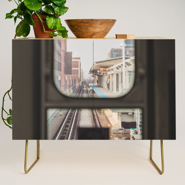 Loop Bound - Chicago El Photography Credenza Gallery Image 1