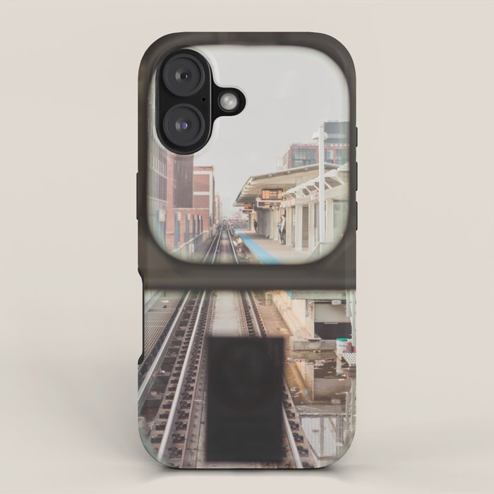 Loop Bound - Chicago El Photography iPhone Case Gallery Image 1