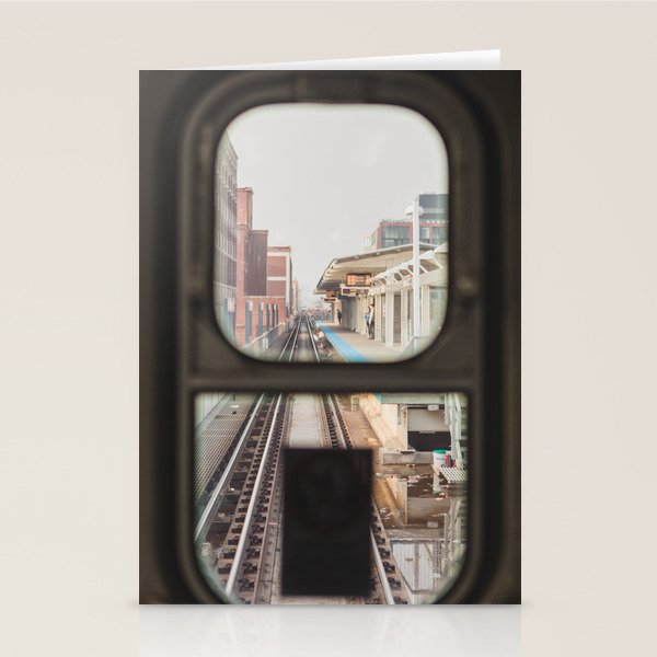 Loop Bound - Chicago El Photography Stationery Card Gallery Image 1