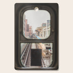 Loop Bound - Chicago El Photography Cutting Board Gallery Image 1