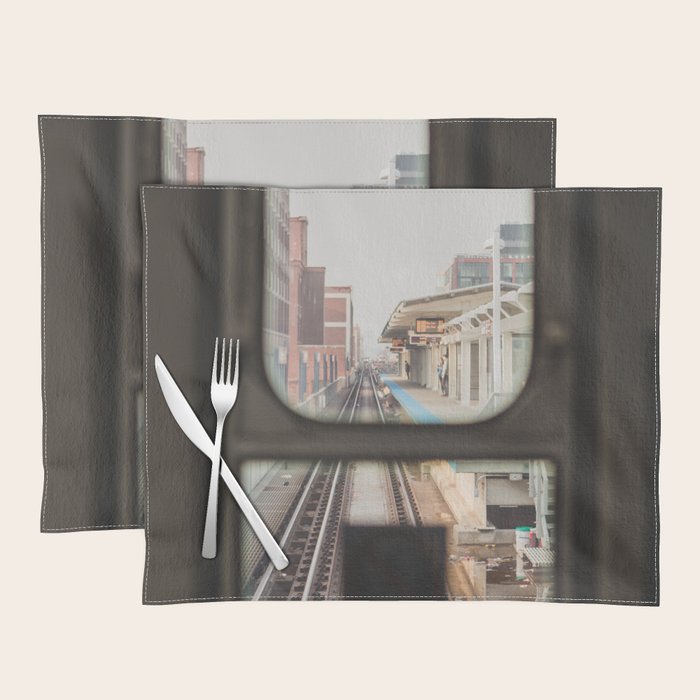 Loop Bound - Chicago El Photography Placemat Gallery Image 1