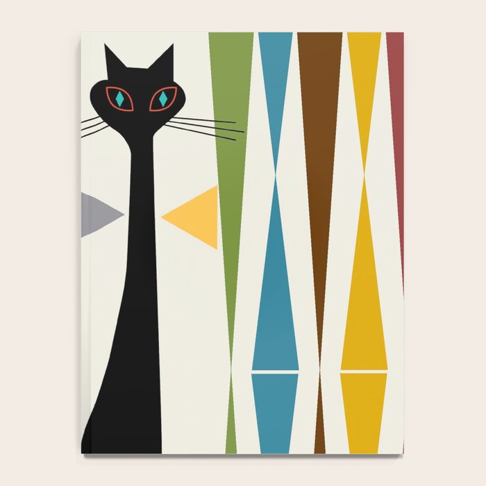 Mid-Century Modern Art Cat 2 Notebook Gallery Image 4