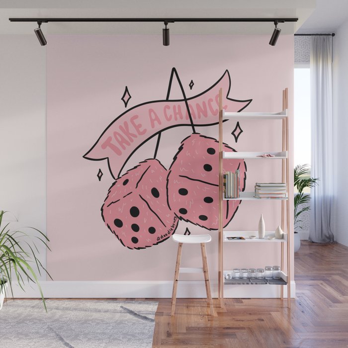 Take A Chance Wall Mural Gallery Image 1