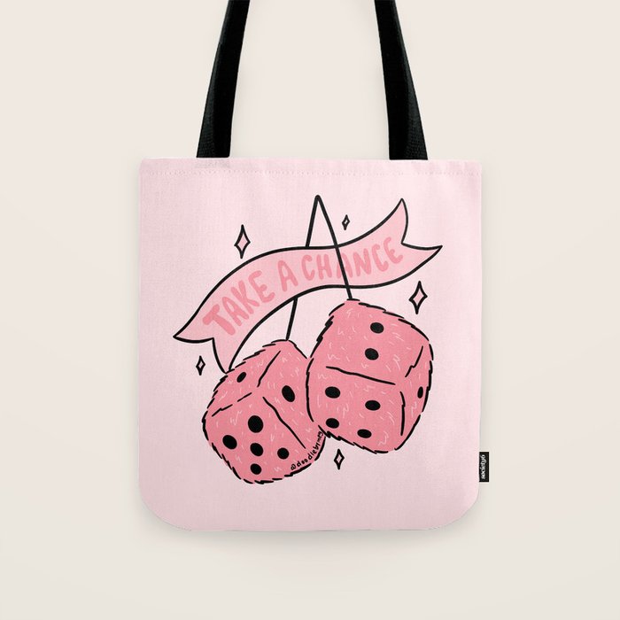 Take A Chance Tote Bag Gallery Image 1