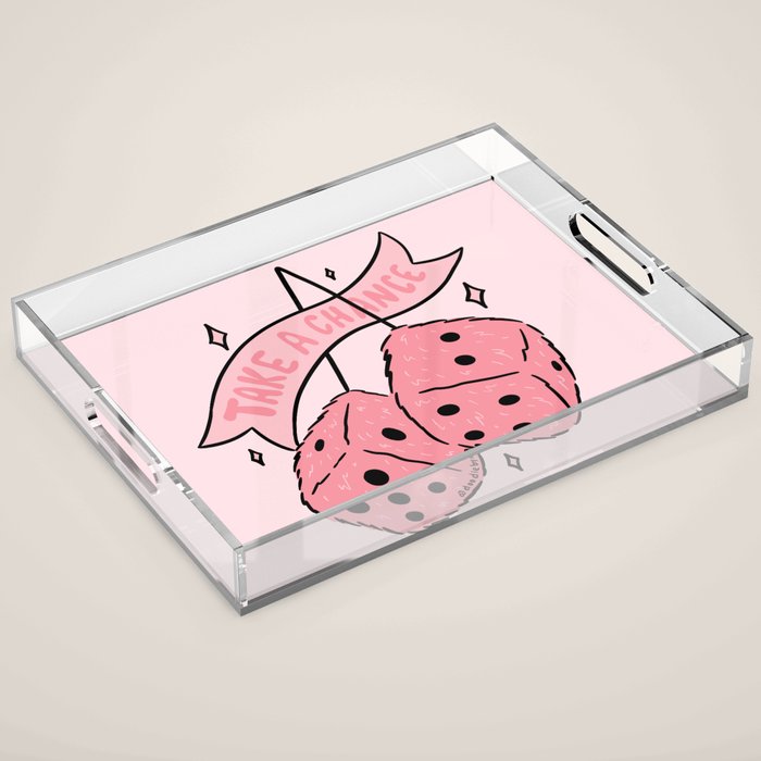 Take A Chance Acrylic Tray Gallery Image 1