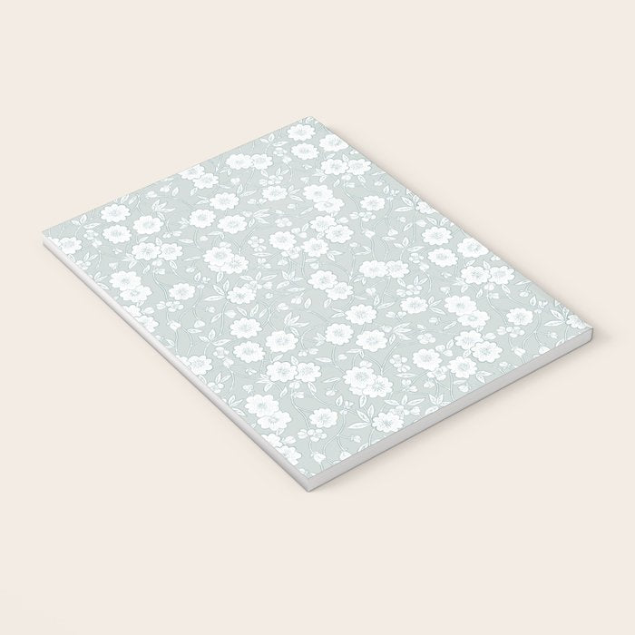 Cluster Flower Vines - Mint Notebook Gallery Image 3