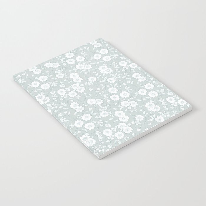 Cluster Flower Vines - Mint Notebook Gallery Image 2