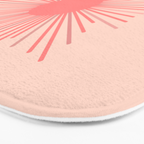 Pink Sun Bath Mat Gallery Image 3