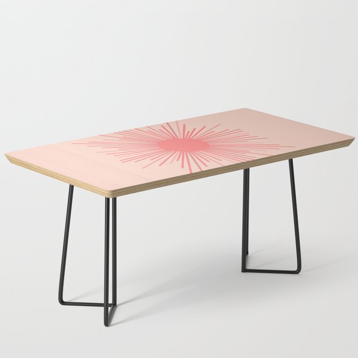 Pink Sun Coffee Table Gallery Image 1