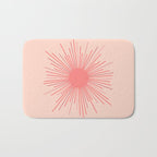 Pink Sun Bath Mat Gallery Image 1