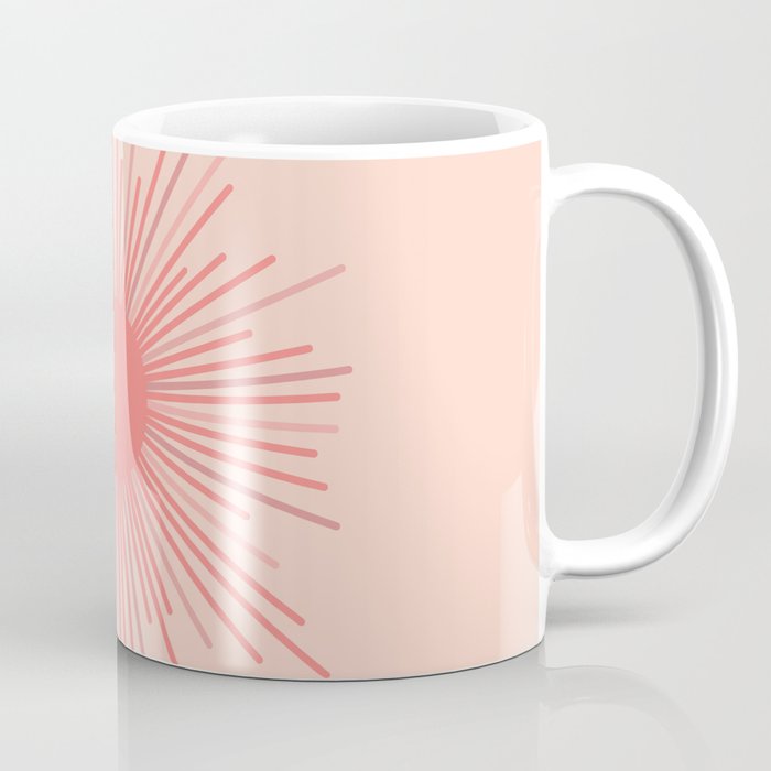 Pink Sun Coffee Mug Gallery Image 1