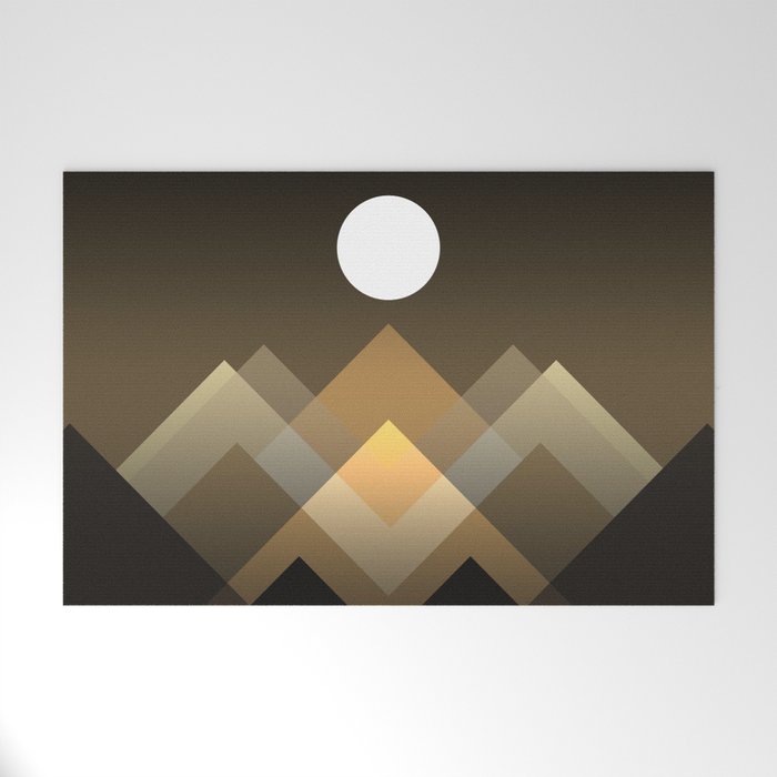 Path between hills Welcome Mat Gallery Image 1