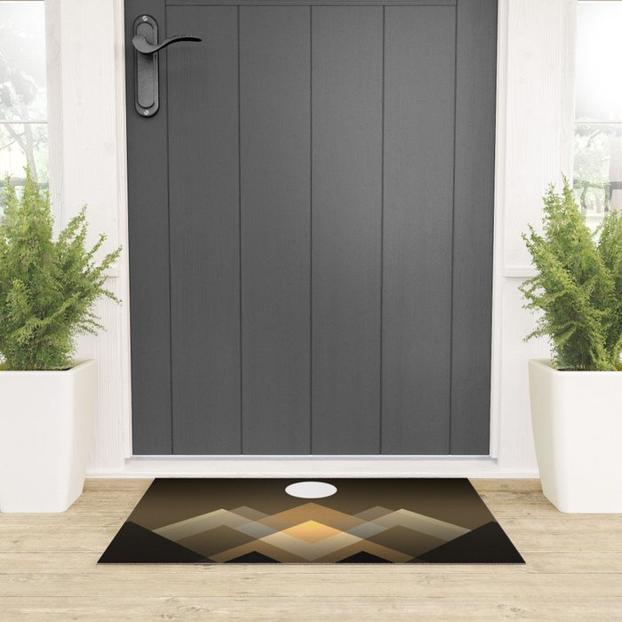 Path between hills Welcome Mat Gallery Image 3