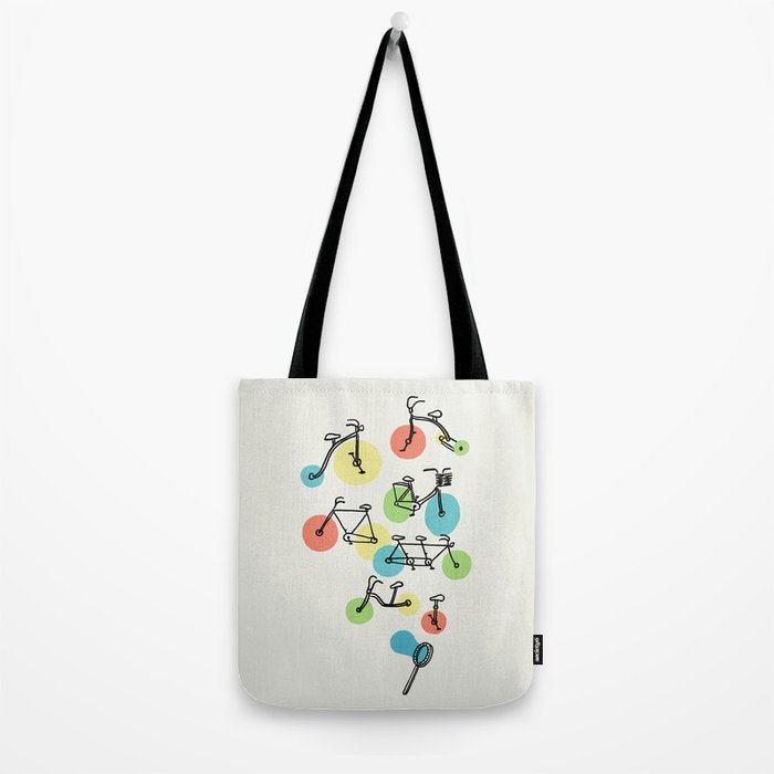 Riding Bubbles Tote Bag Gallery Image 2
