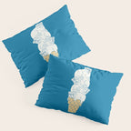 Pug Ice Cream Pillow Sham Gallery Image 3
