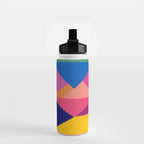 Geometric Color Block Water Bottle Gallery Image 2
