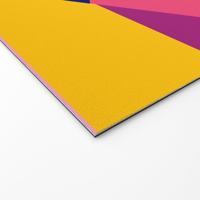Geometric Color Block Welcome Mat Gallery Image 2