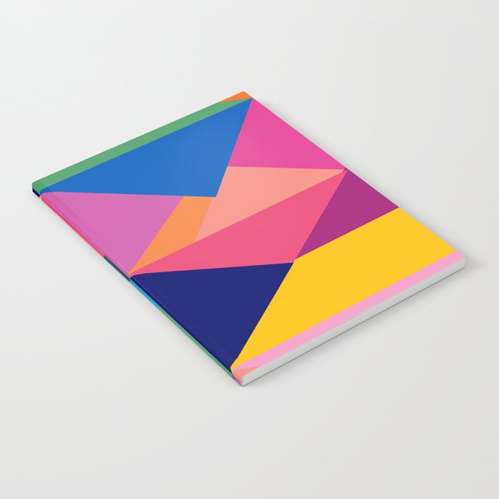 Geometric Color Block Notebook Gallery Image 2
