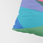 Geometric Color Block Pillow Sham Gallery Image 4