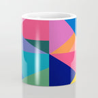 Geometric Color Block Coffee Mug Gallery Image 4