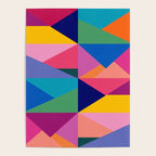 Geometric Color Block Poster Gallery Image 4