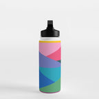 Geometric Color Block Water Bottle Gallery Image 3