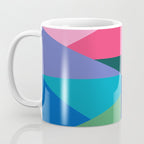 Geometric Color Block Coffee Mug Gallery Image 3