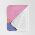 Geometric Color Block Throw Blanket Gallery Image 3
