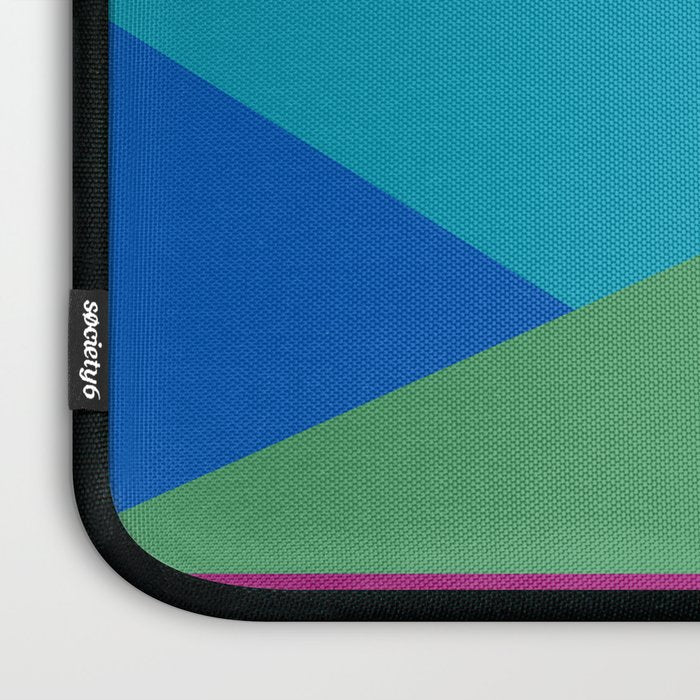 Geometric Color Block Laptop Sleeve Gallery Image 3