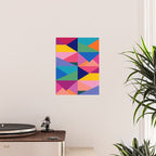 Geometric Color Block Poster Gallery Image 2