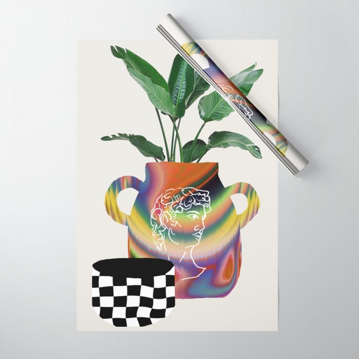 A house plant / Still life Wrapping Paper Gallery Image 1