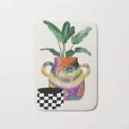 A house plant / Still life Bath Mat Gallery Image 1
