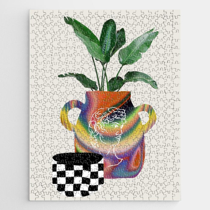 A house plant / Still life Jigsaw Puzzle Gallery Image 1